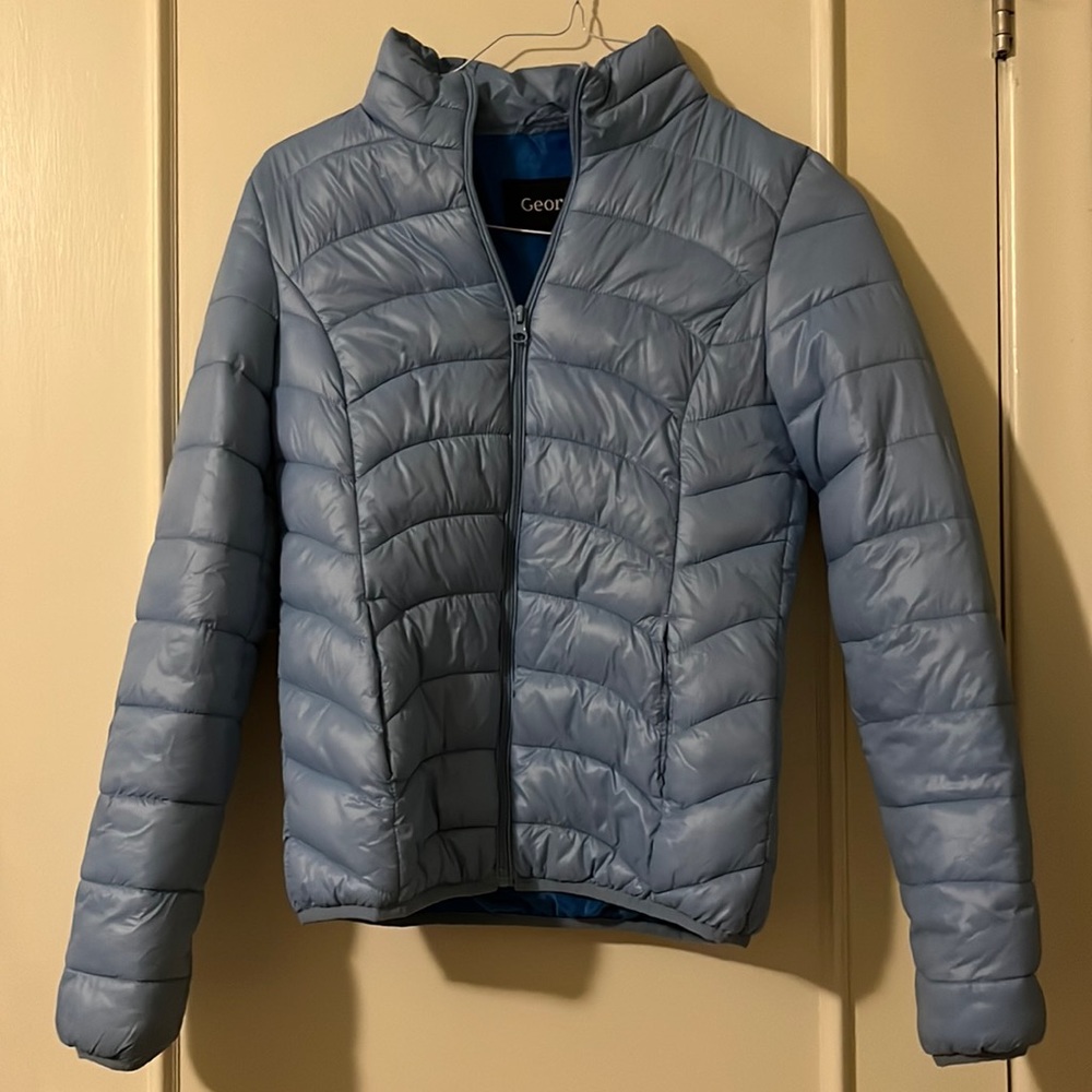 Blue Puffer Jacket